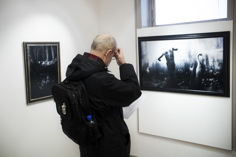 Erlend Mørk exhibition at Zareptas Galleri, Porsgrunn