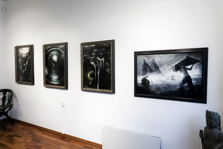 Erlend Mørk exhibition at Zareptas Galleri, Porsgrunn